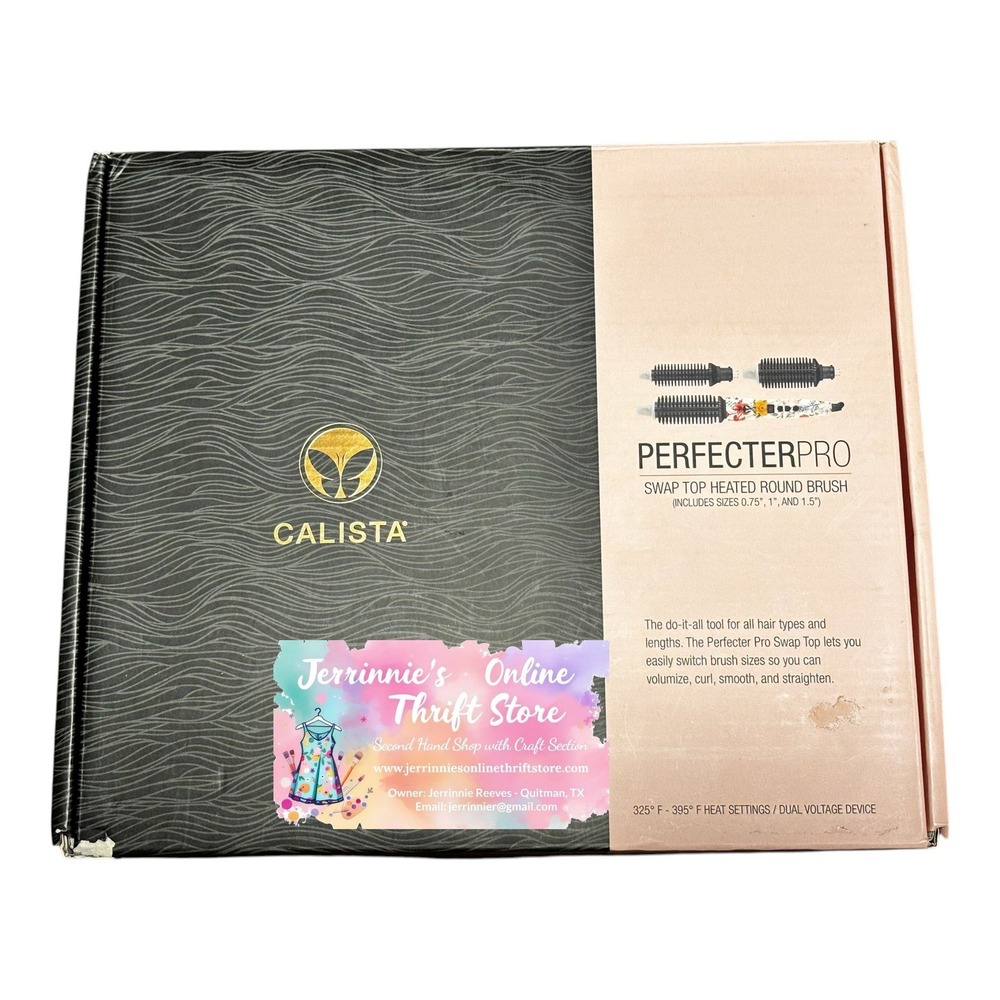 Calista Perfecter Pro Swap Top Heated Round Brush Set